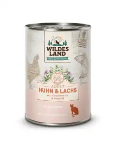 Huhn & Lachs 400g mit Cranberries & Distelöl