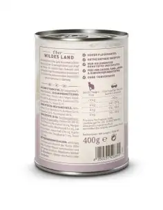 Kaninchen & Huhn 400g mit Cranberries & Distelöl 2