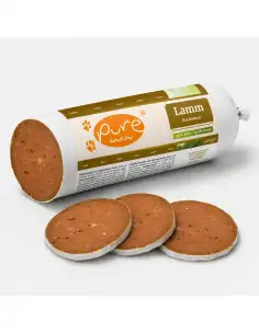 PURE Hundewurst Lamm 400 g als Alleinfuttermittel für ausgewachsene Hunde 2